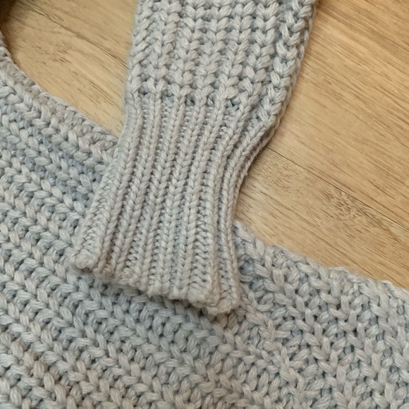 LONDON KAYE CHUNKY KNIT SWEATER RECYCLED POLY - Picture 3 of 5